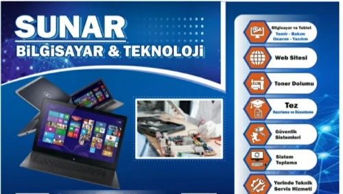 Teknodestek Servis -Sunar Bılgısayar Ve Teknolojı