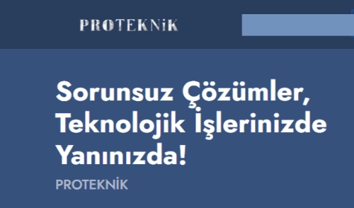 Teknodestek Servis -Proteknik Mobil Cihaz Tamir