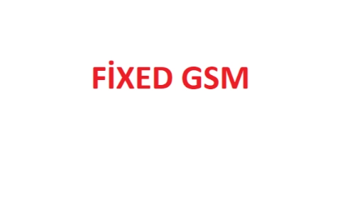 Teknodestek Servis -Fixed Gsm